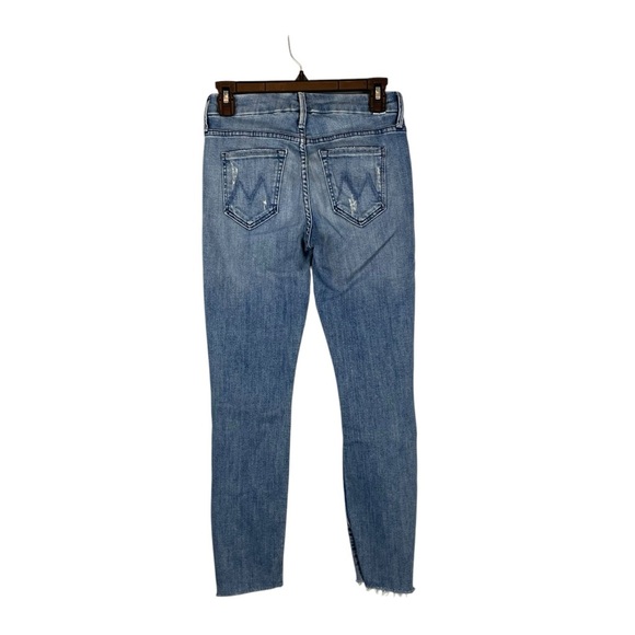 Mother The Looker Ankle Step Fray Jeans Size 25 | Distressed Skinny Denim - Picture 7 of 9
